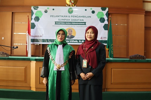 Selamat Atas Pelantikan Panitera Muda Permohonan PA Kota TAsikmalaya